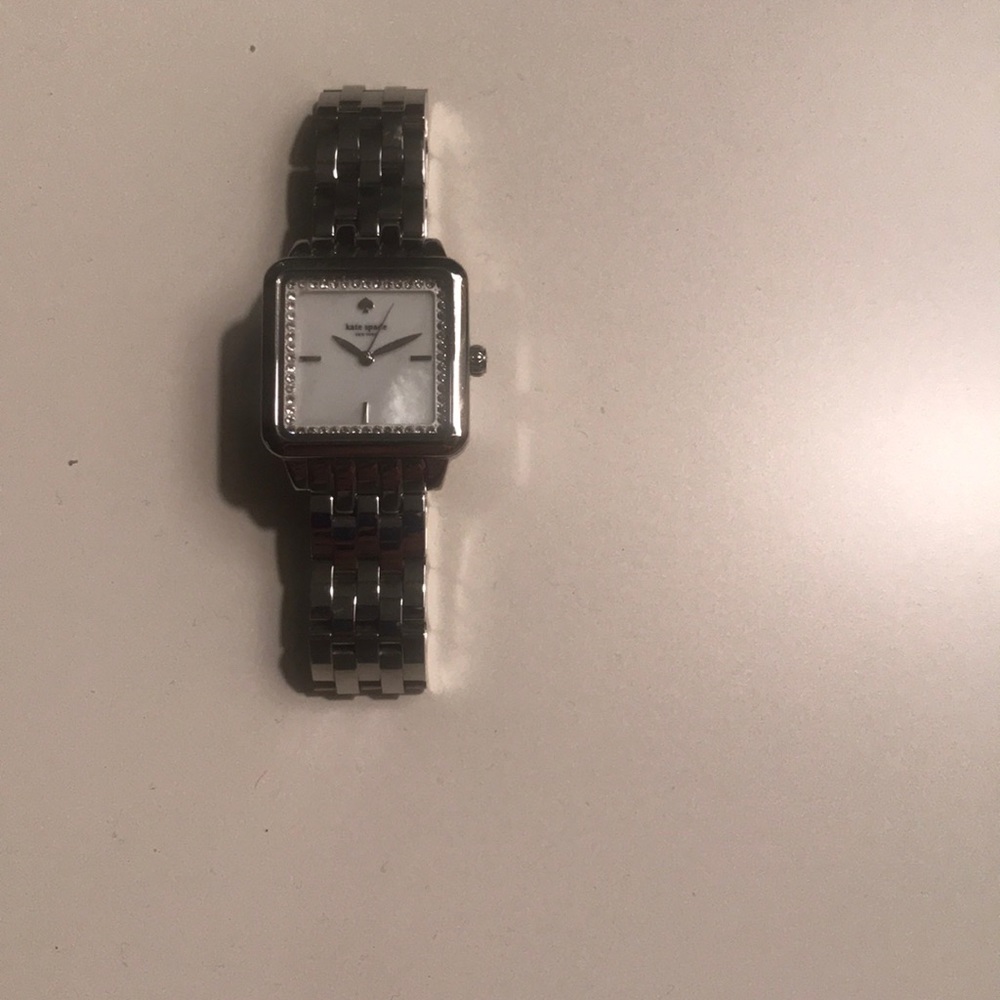 Kate Spade Silver Square Watch